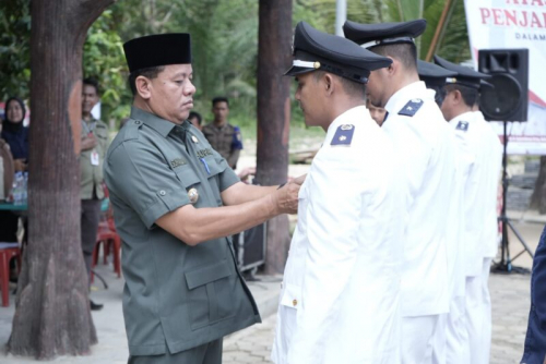 Lantik 57 PJ Kades,Bupati Suhardiman Perintahkan agar dekat dan melayani masyarakat.masya