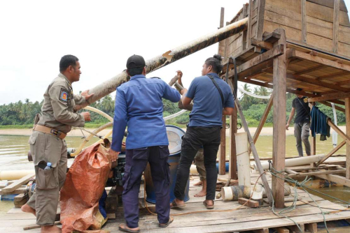 Bupati Suhardiman Pimpin Kampanye Lingkungan: Seluruh Satgas All Out Dukung Kebersihan Sungai Batang Kuantan