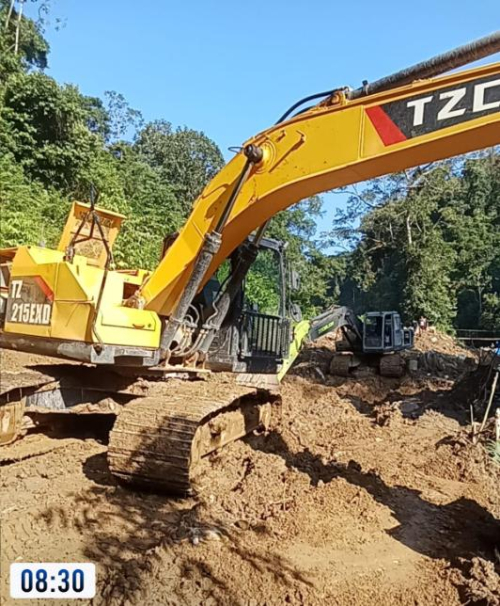PETI Menggila di Pasaman! Excavator Diduga Bebas Mengeruk Sungai, Publik Desak Kapolres Dicopot, Wibawa Hukum Dipertaruhkan