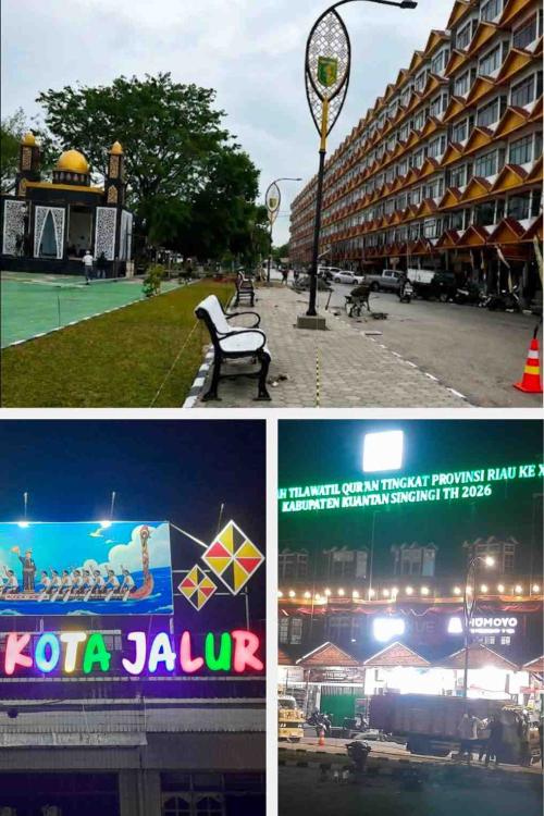 Astaka MTQ Riau ke-44 di Teluk Kuantan menjadi Spot Swafoto Terpopuler Tahun Ini