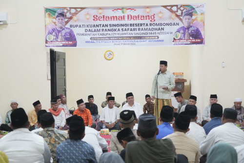 Ruas Jalan Rusak Mulai di Perbaiki,  Camat Pucuk Rantau Berterimakasih Pada Bupati Kuansing