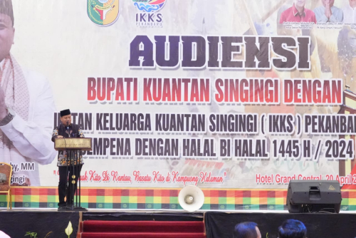 Prof. Aras dan Pj Walikota Ajak Warga IKKS Support Program Bupati Kuansing