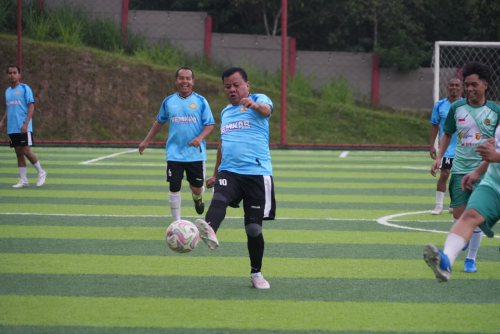 Tim Pemkab Menang atas IKC Cerenti pada Ajang Fourfeo Mini Soccer