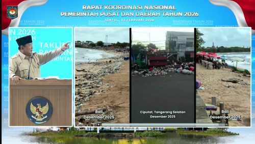 Buka Rakornas 2026, Presiden : Gimana mau datang kalau Kotor