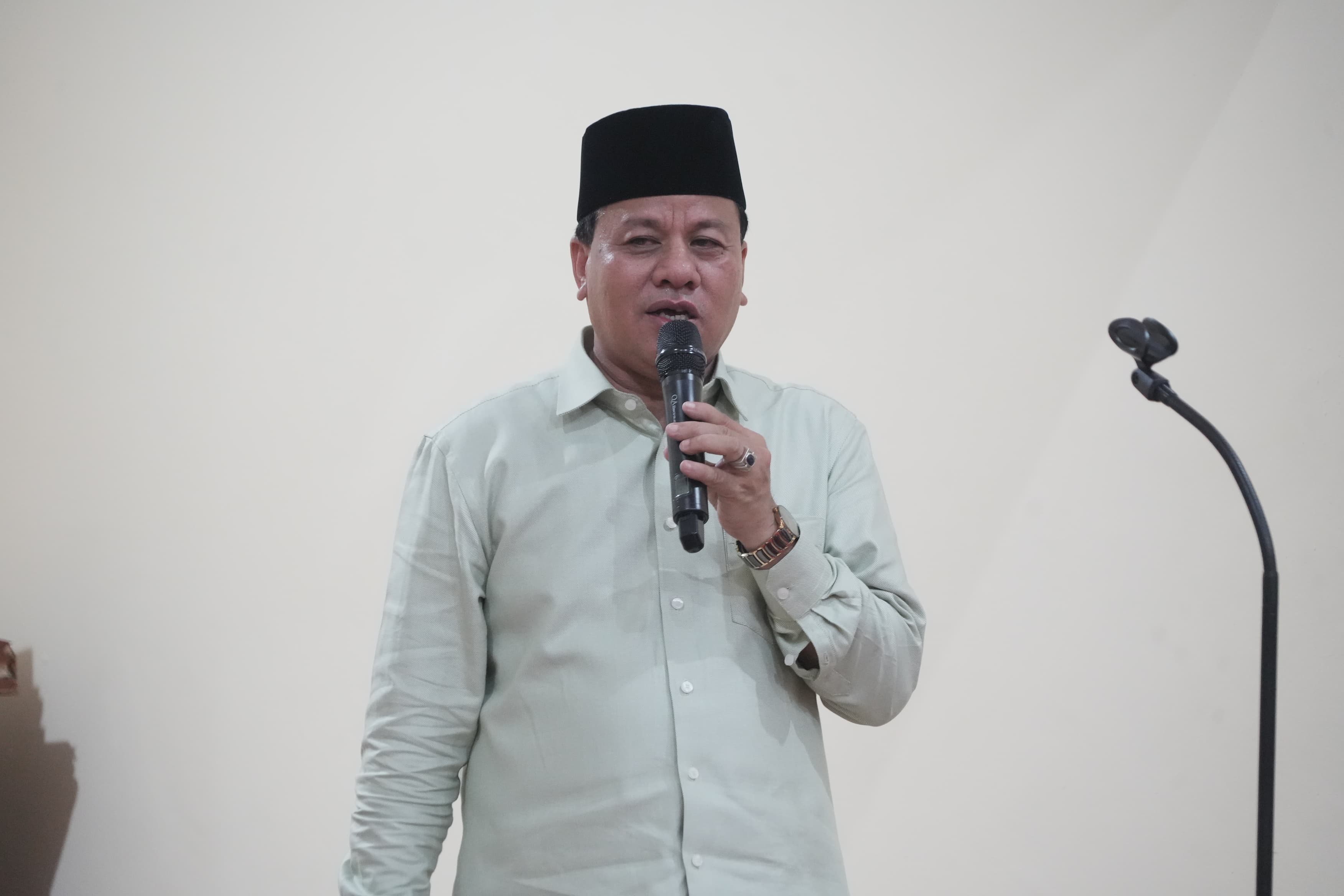 Suhardiman Amby ditanya Ikut Pilgubri, Ini jawabannya.