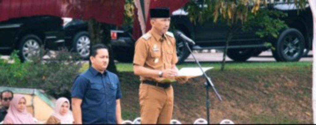 Gelar upacara peringatan hari pahlawan Nasional,Pjs Sri Sadono ingatkan generasi muda jangan lupakan sejarah!